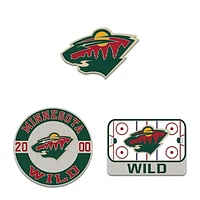 WinCraft Minnesota Wild Three-Piece Collector Pin Set