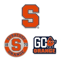 WinCraft Syracuse Orange Three-Piece Collector Pin Set