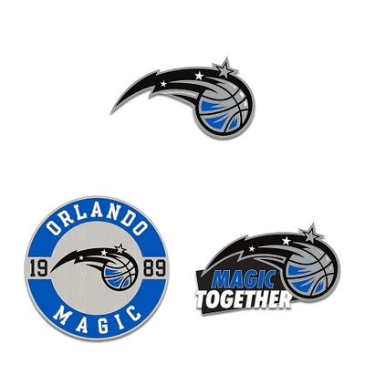 WinCraft Orlando Magic Three-Piece Collector Pin Set