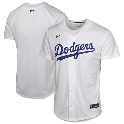 Youth Nike  White Los Angeles Dodgers Home Game Jersey