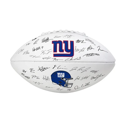 New York Giants Signature Football