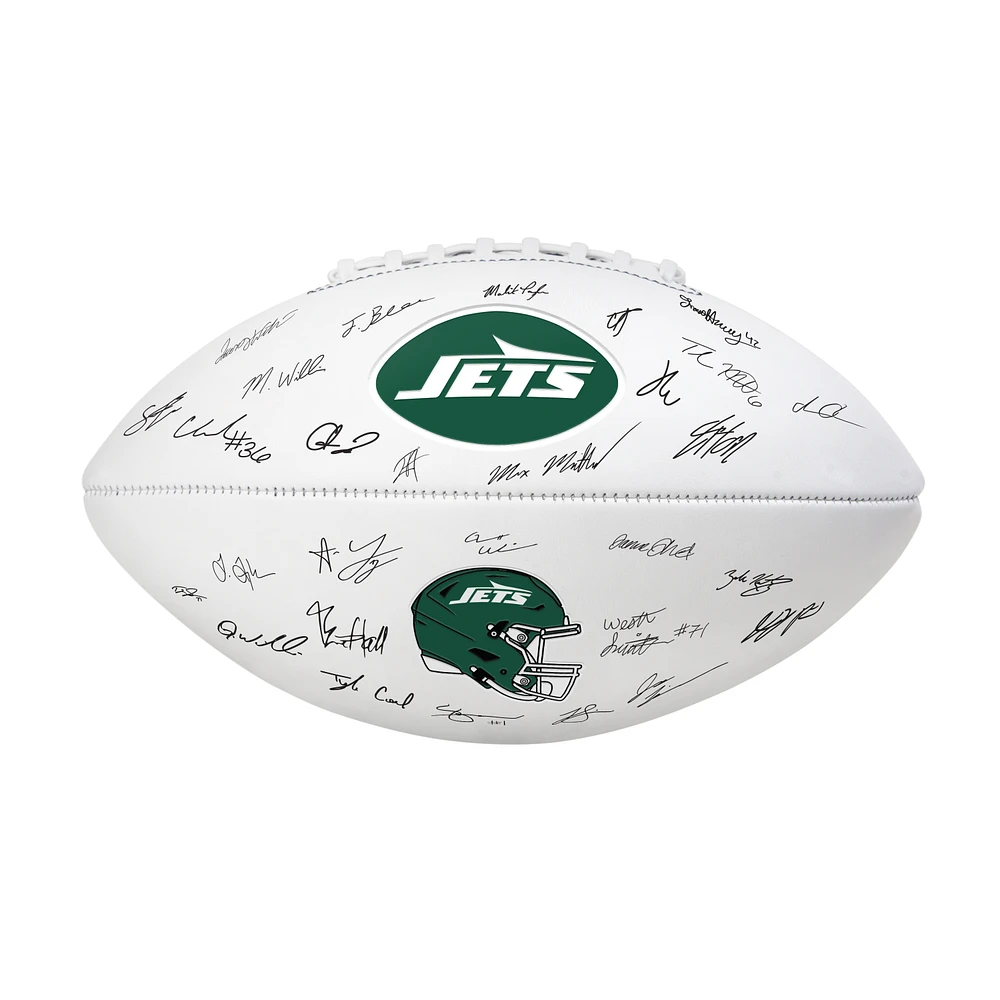 New York Jets Signature Football