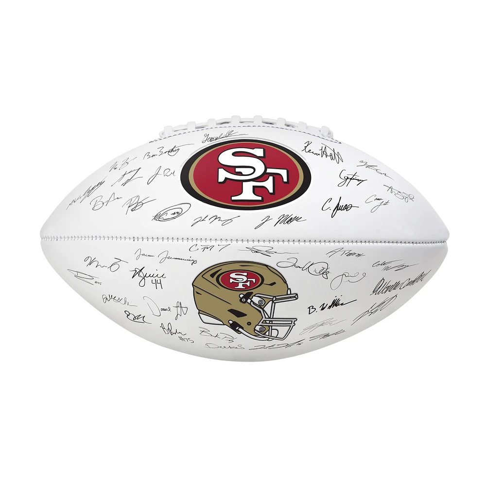 San Francisco 49ers Signature Football