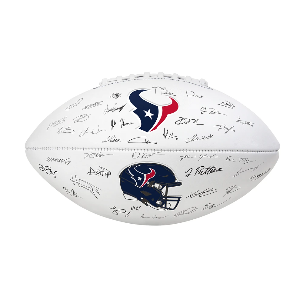 Houston Texans Signature Football