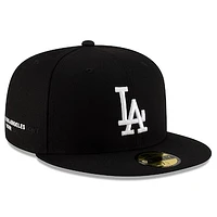 Men's New Era x j-FROST Black Los Angeles Dodgers 59FIFTY Fitted Hat