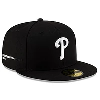 Men's New Era x j-FROST Black Philadelphia Phillies 59FIFTY Fitted Hat