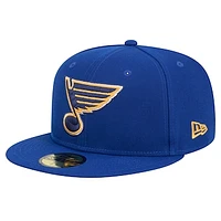 Men's New Era Navy St. Louis Blues Core 59FIFTY Fitted Hat