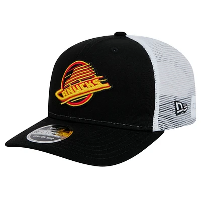 Men's New Era Vancouver Canucks Core Trucker 9SEVENTY Stretch-Snap Hat