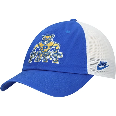 Men's Nike Royal/White Pitt Panthers Vintage Club Trucker Adjustable Hat