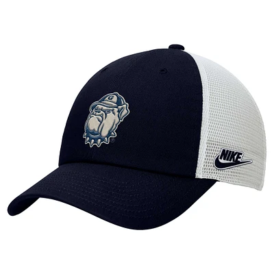 Men's Nike Navy/White Georgetown Hoyas Club Trucker Adjustable Hat