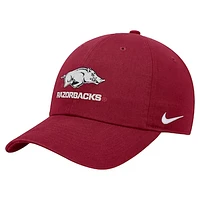 Men's Nike Cardinal Arkansas Razorbacks Club Adjustable Hat