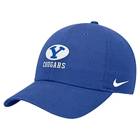 Men's Nike Royal BYU Cougars Club Adjustable Hat