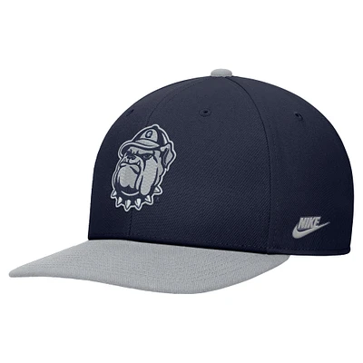 Men's Nike Navy Georgetown Hoyas Vintage Snapback Hat