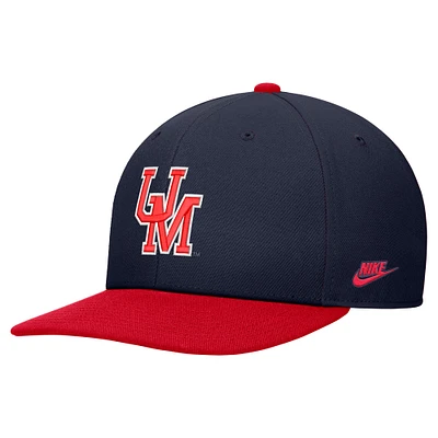 Men's Nike Navy Ole Miss Rebels Vintage Snapback Hat