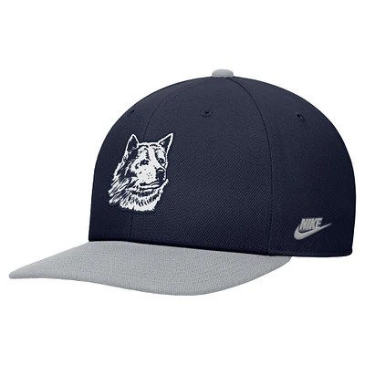 Men's Nike Navy UConn Huskies Vintage Snapback Hat