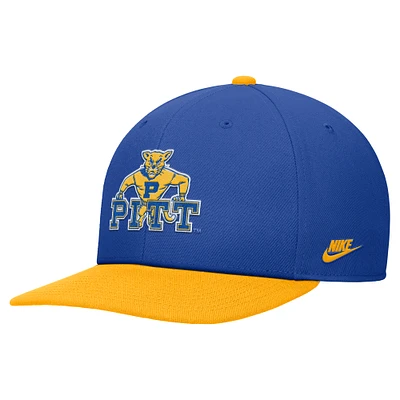 Men's Nike Royal Pitt Panthers Vintage Snapback Hat