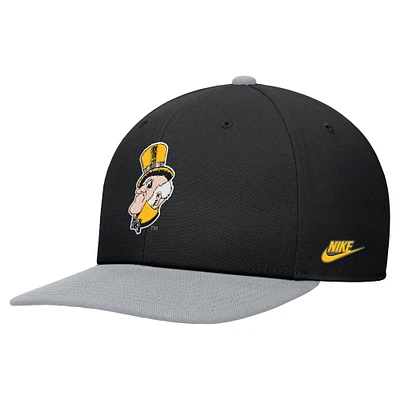 Men's Nike Black Wake Forest Demon Deacons Vintage Snapback Hat