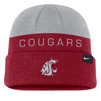 Men's Nike Crimson Washington State Cougars Terra Cuffed Knit Hat