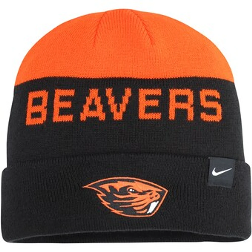 Men's Nike Black Oregon State Beavers Terra Cuffed Knit Hat