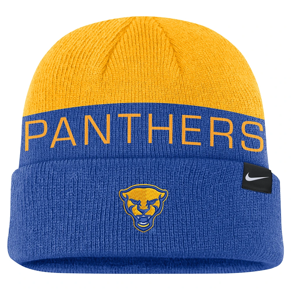 Men's Nike Royal Pitt Panthers Terra Cuffed Knit Hat