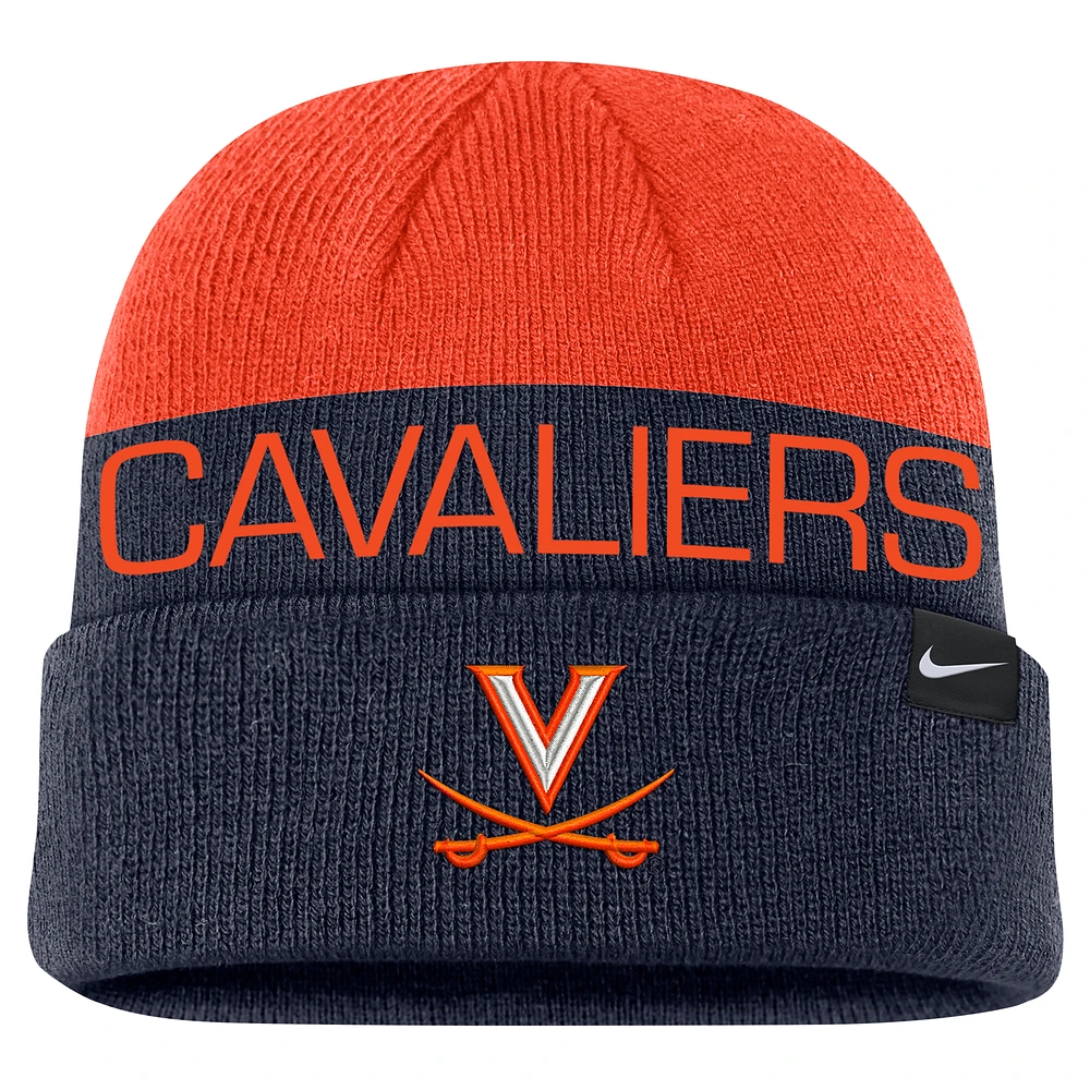 Men's Nike Navy Virginia Cavaliers Terra Cuffed Knit Hat