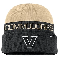 Men's Nike Black Vanderbilt Commodores Terra Cuffed Knit Hat