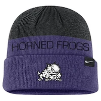 Men's Nike Purple TCU Horned Frogs Terra Cuffed Knit Hat