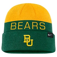 Men's Nike Green Baylor Bears Terra Cuffed Knit Hat