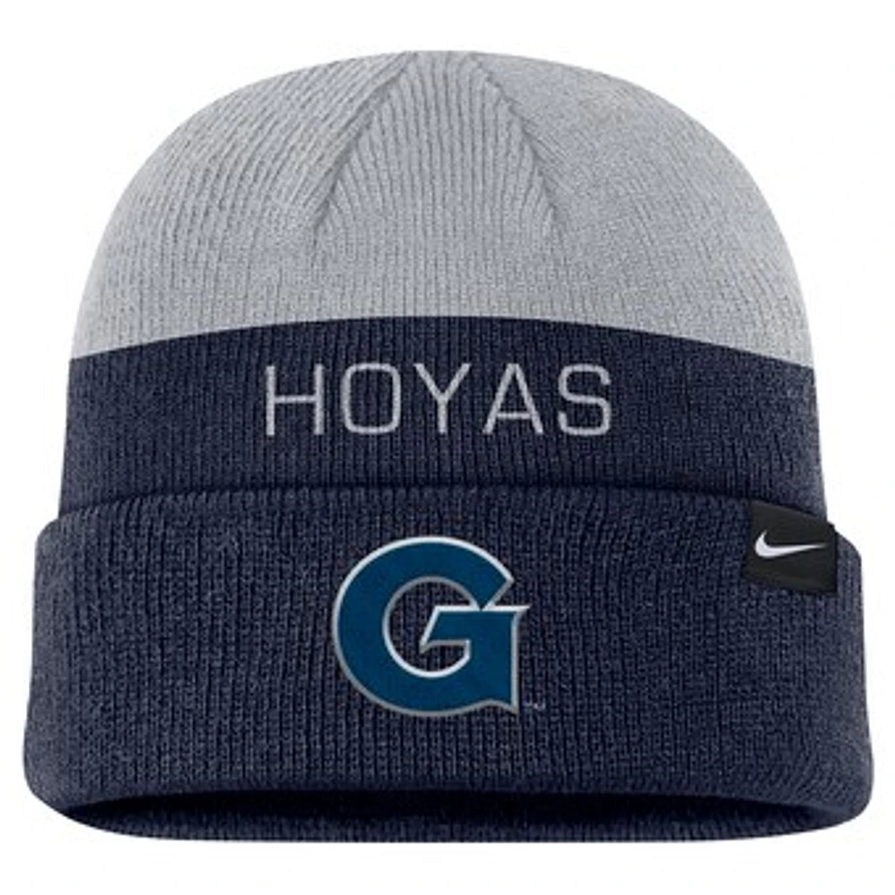 Men's Nike Navy Georgetown Hoyas Terra Cuffed Knit Hat