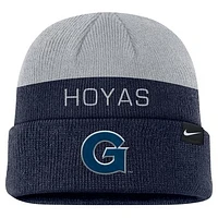 Men's Nike Navy Georgetown Hoyas Terra Cuffed Knit Hat