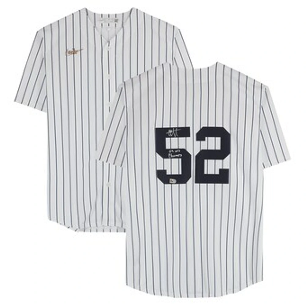 CC Sabathia New York Yankees Autographed White Nike Cooperstown Replica Jersey with "09 WS Champs" Inscription