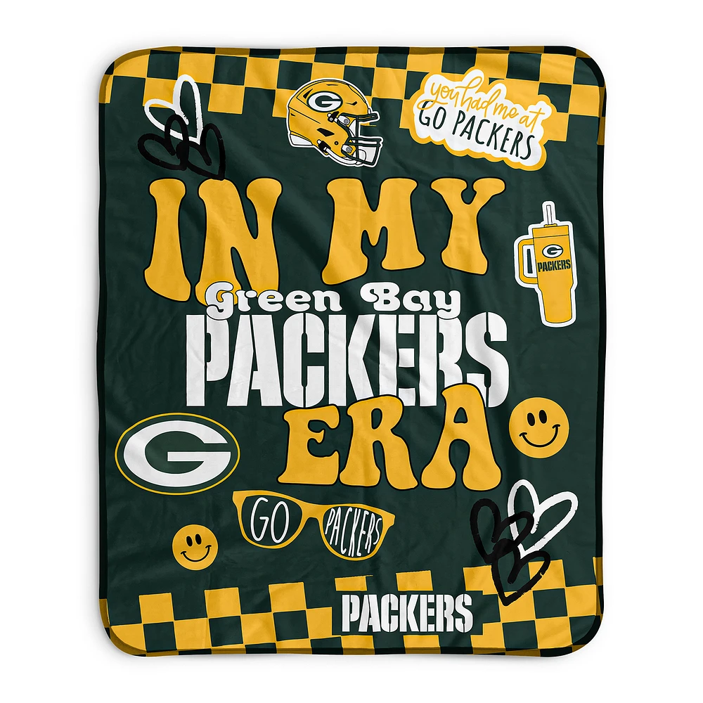 Pegasus Green Bay Packers 50" x 60" In My Era Fleece Blanket