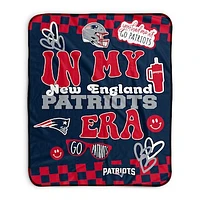 Pegasus   New England Patriots 50" x 60" In My Era Fleece Blanket