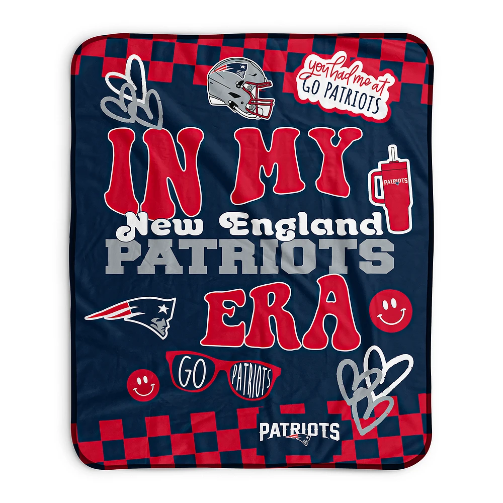 Pegasus New England Patriots 50" x 60" In My Era Fleece Blanket