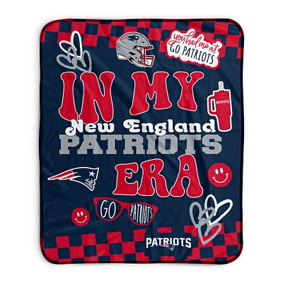 Pegasus   New England Patriots 50" x 60" In My Era Fleece Blanket