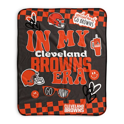 Pegasus   Cleveland Browns 50" x 60" In My Era Fleece Blanket