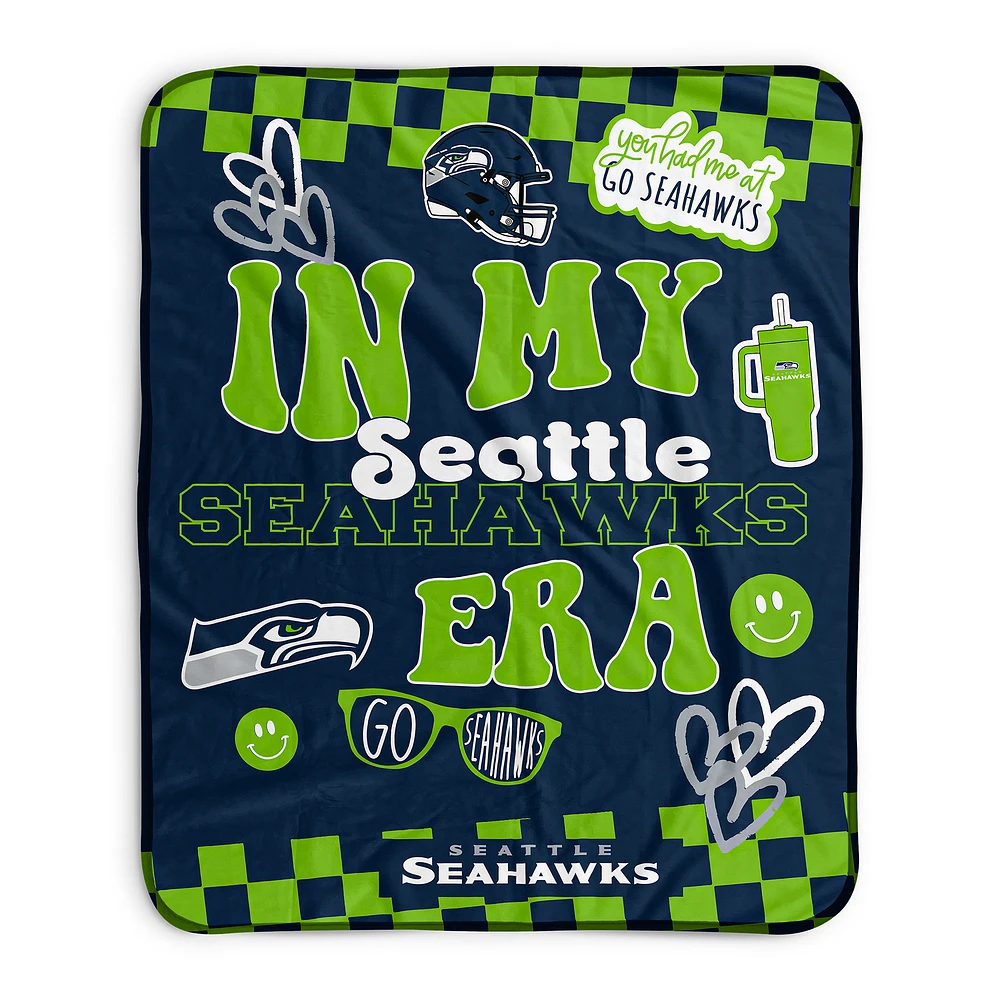 Pegasus Seattle Seahawks 50" x 60" In My Era Fleece Blanket