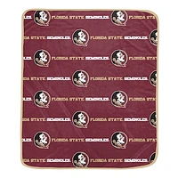 Pegasus Florida State Seminoles 60" x 72" Repeat Logo Wordmark Ultra Soft Blanket