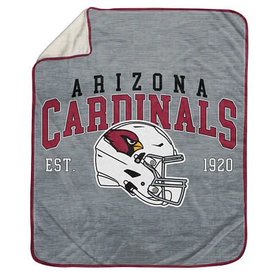 Pegasus Arizona Cardinals 50" x 60" Arch Block Ultra Cozy Sweatshirt Blanket