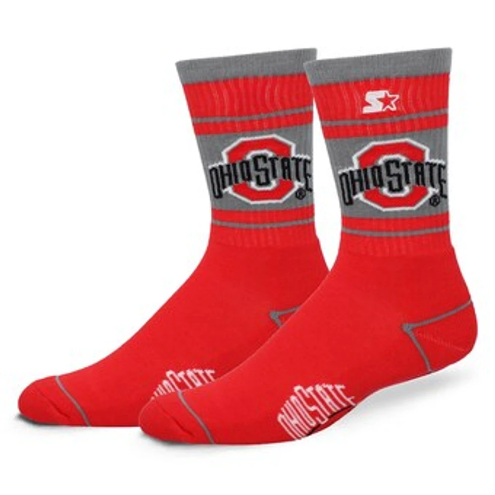 Unisex Starter Ohio State Buckeyes Billboard Crew Socks