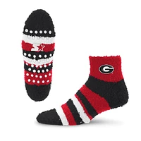 Unisex Starter Georgia Bulldogs Cozy Stripe Socks