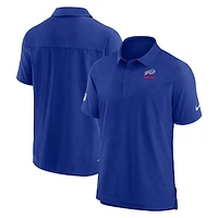 Men's Nike Royal Buffalo Bills 2022/23 Sideline Lockup Performance Polo