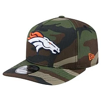 Men's New Era Camo Denver Broncos Woodsy 9FIFTY Snapback Hat