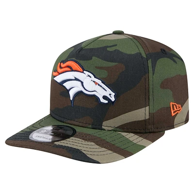 Men's New Era Camo Denver Broncos Woodsy 9FIFTY Snapback Hat