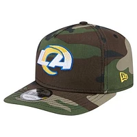 Men's New Era Camo Los Angeles Rams Woodsy 9FIFTY Snapback Hat