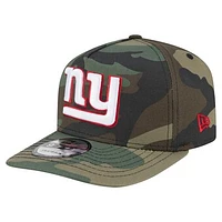 Men's New Era Camo New York Giants Woodsy 9FIFTY Snapback Hat