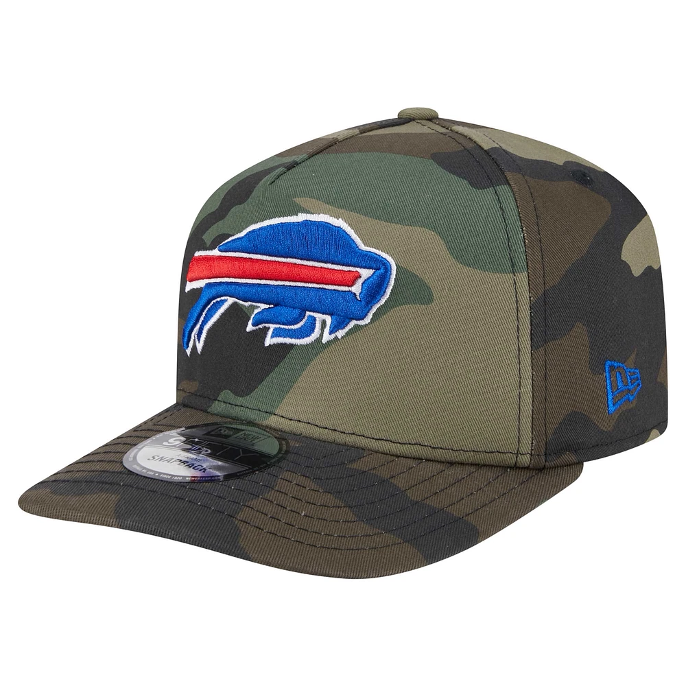 Men's New Era Camo Buffalo Bills Woodsy 9FIFTY Snapback Hat