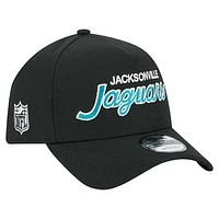 Men's New Era Black Jacksonville Jaguars Smith 9FORTY Adjustable hat