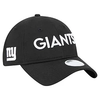 Women's New Era Black New York Giants Cece 9TWENTY Adjustable Hat