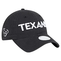 Women's New Era Black Houston Texans Cece 9TWENTY Adjustable Hat